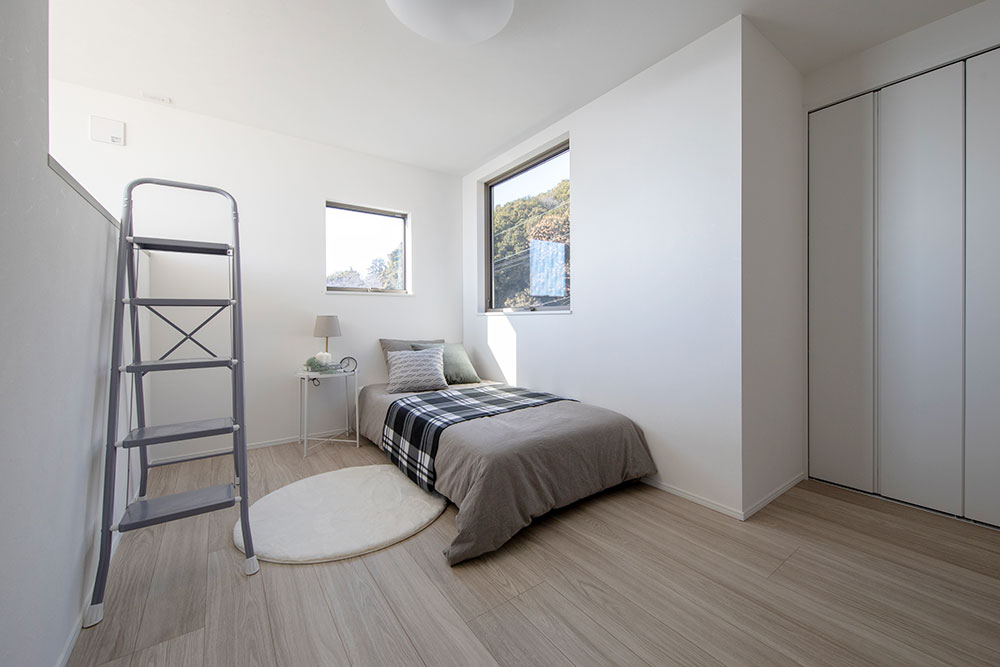 現地写真(3号地 寝室)