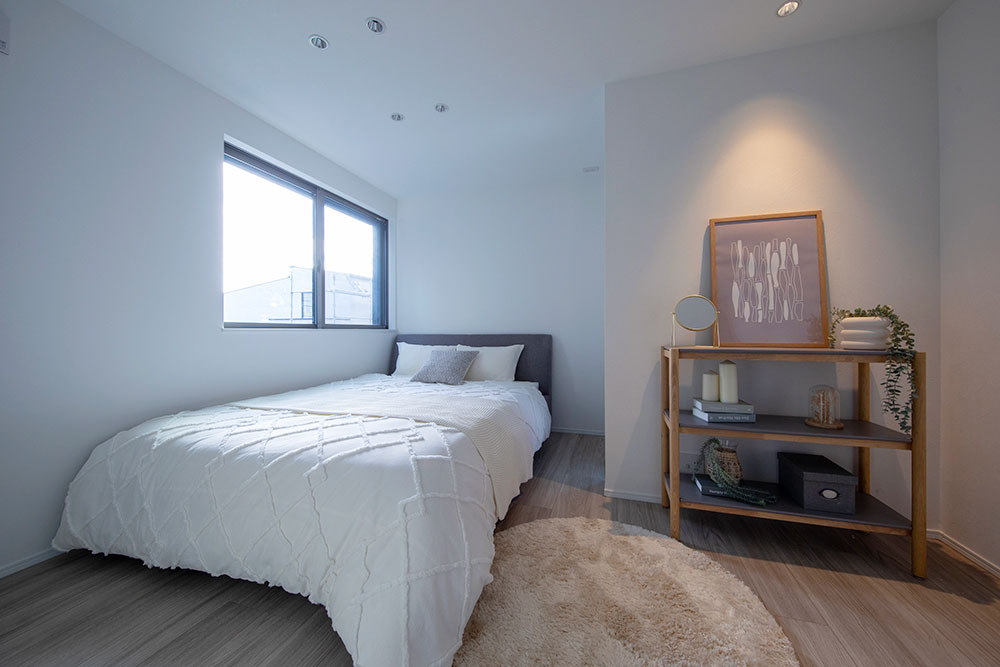 現地写真(3号地 寝室)