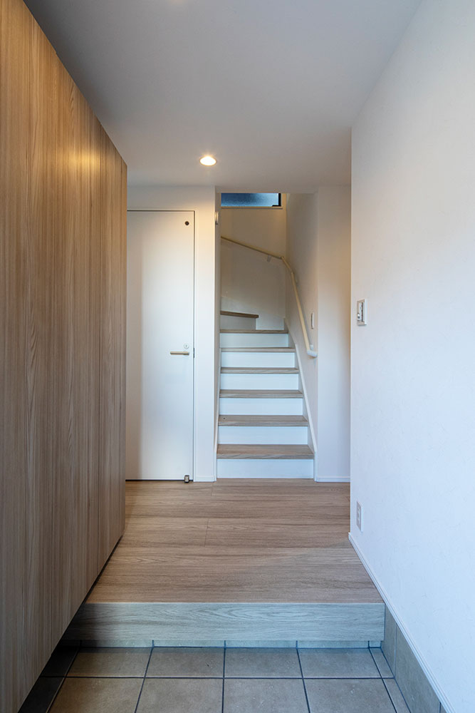 現地写真(3号地 玄関)