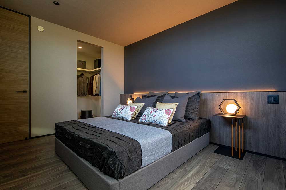 現地写真(3号地 寝室)