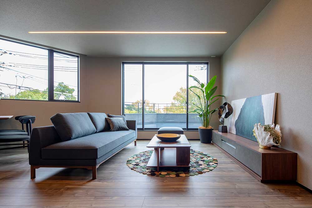 現地写真(3号地 リビング)