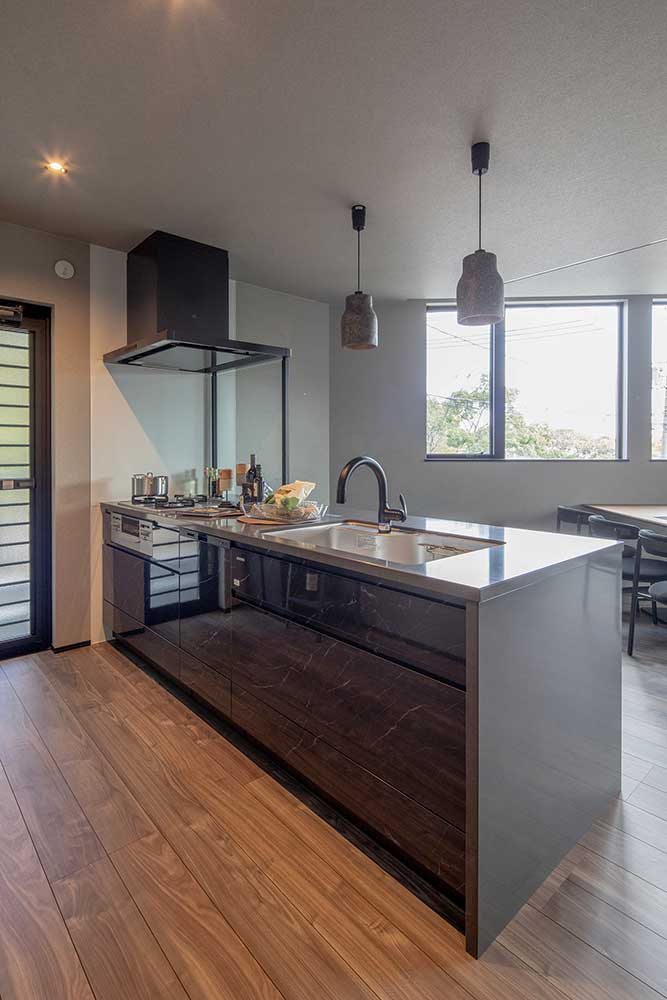 現地写真(3号地 キッチン)