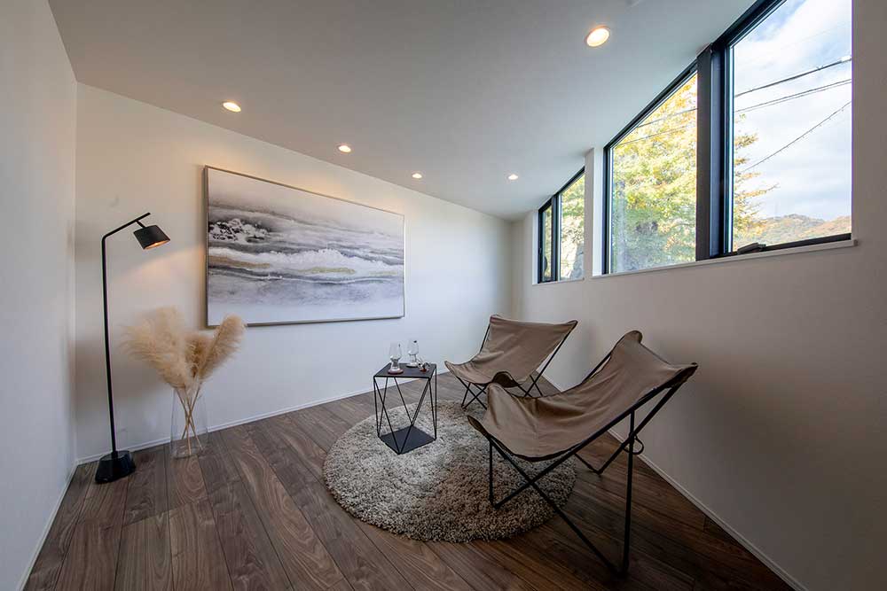 現地写真(3号地 寝室)