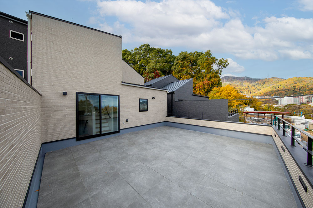 現地写真(2号地 ルーフテラス)