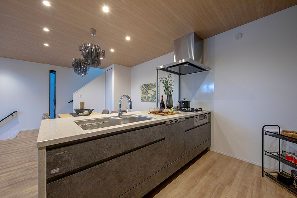 現地写真(2号地 キッチン)