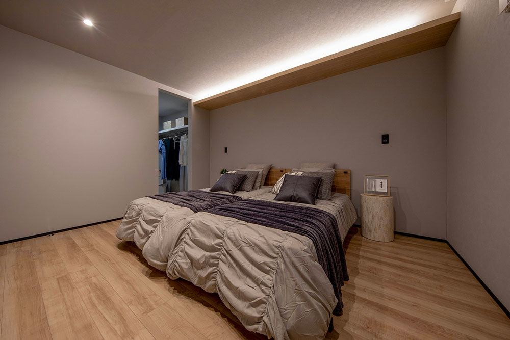 現地写真(2号地 寝室)