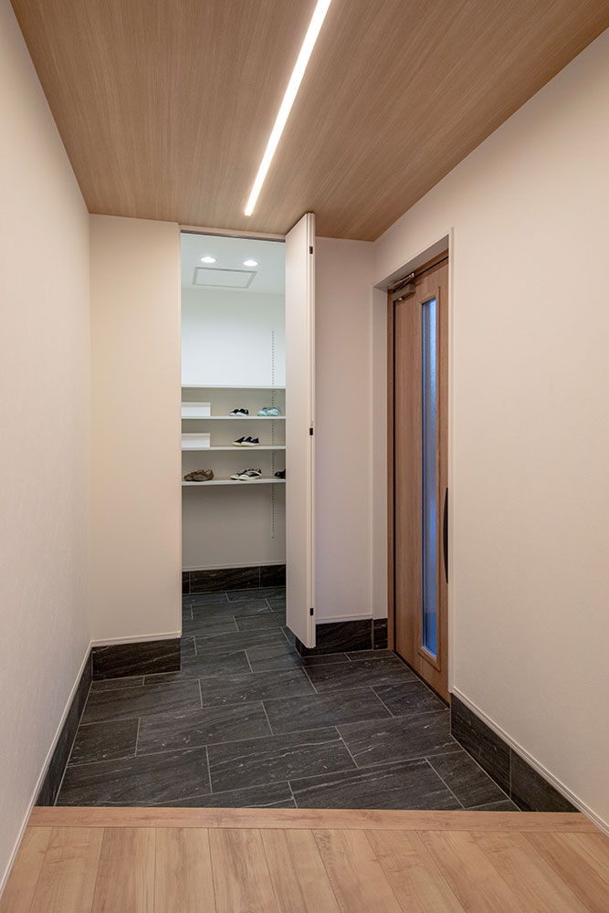 現地写真(2号地 玄関)