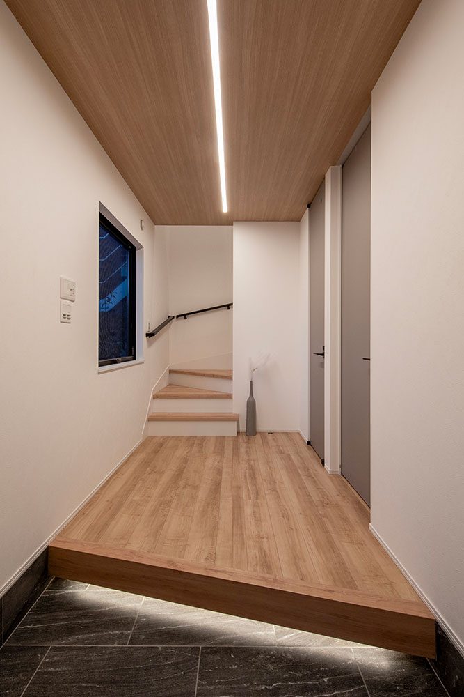 現地写真(2号地 玄関)