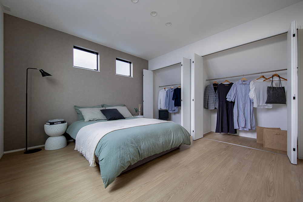 現地写真(1号地 寝室)