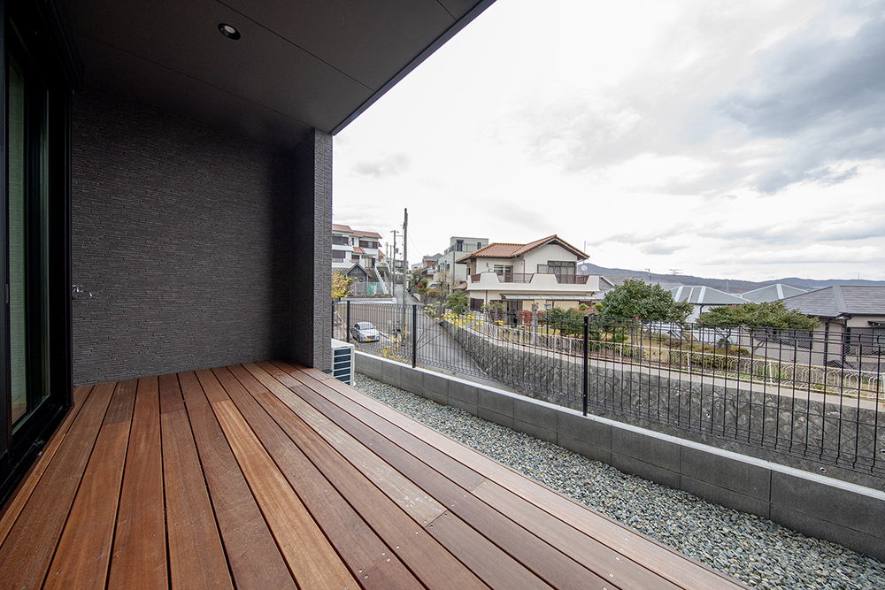 現地写真(1号地 ウッドデッキ)