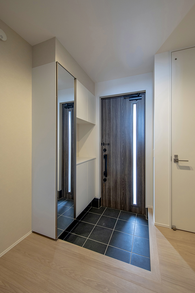 現地写真(1号地 玄関)