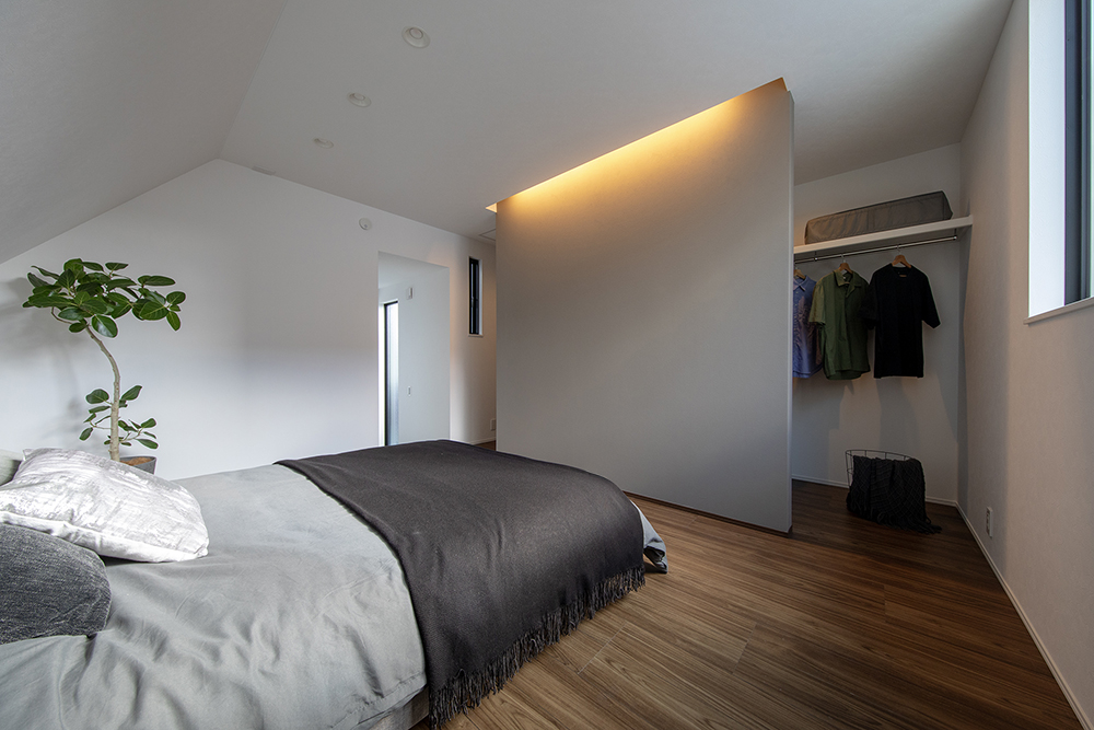 現地写真(2号地 寝室)