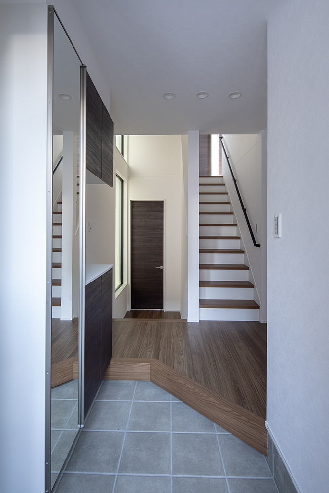 現地写真(2号地 玄関)