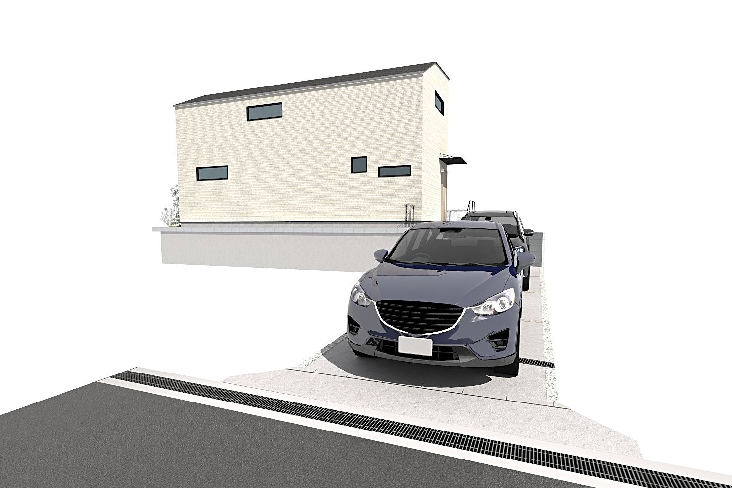 完成イメージパース(イメージにつき実際とは異なります)