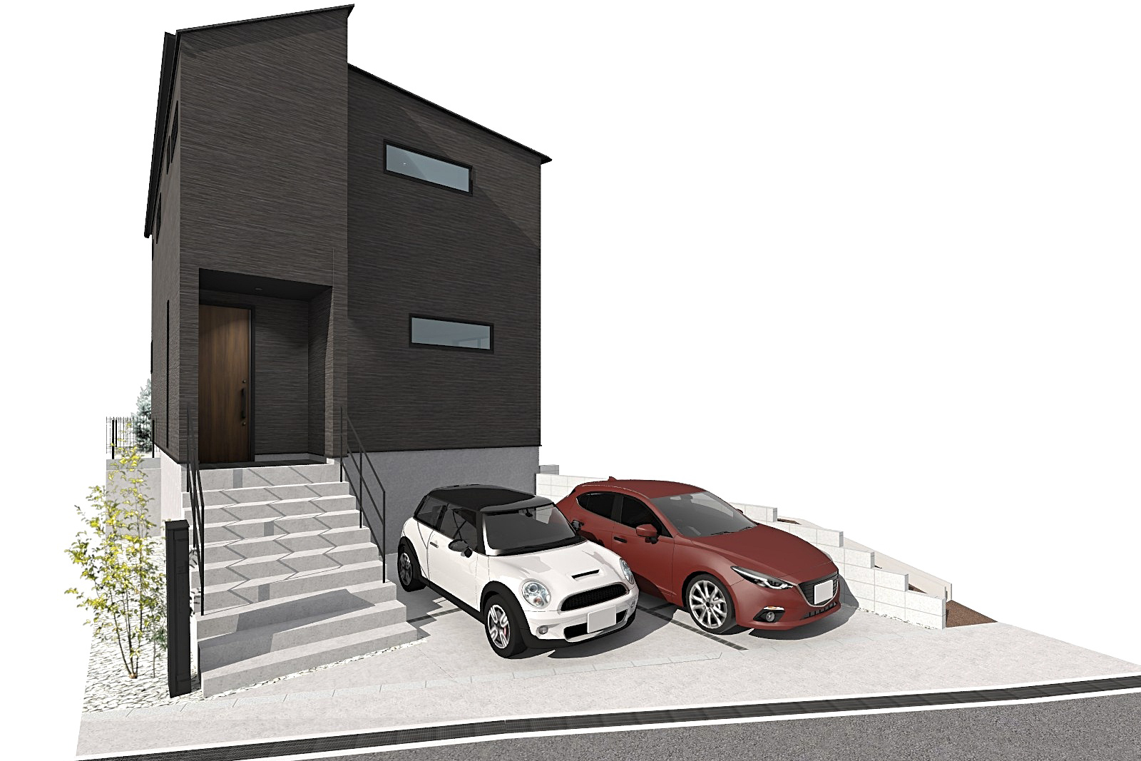 完成イメージパース(イメージにつき実際とは異なります)