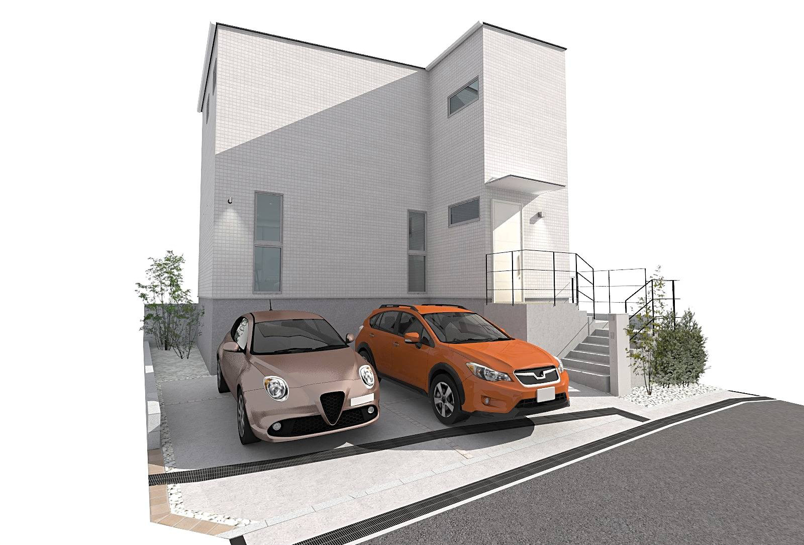 完成イメージパース(イメージにつき実際とは異なります)