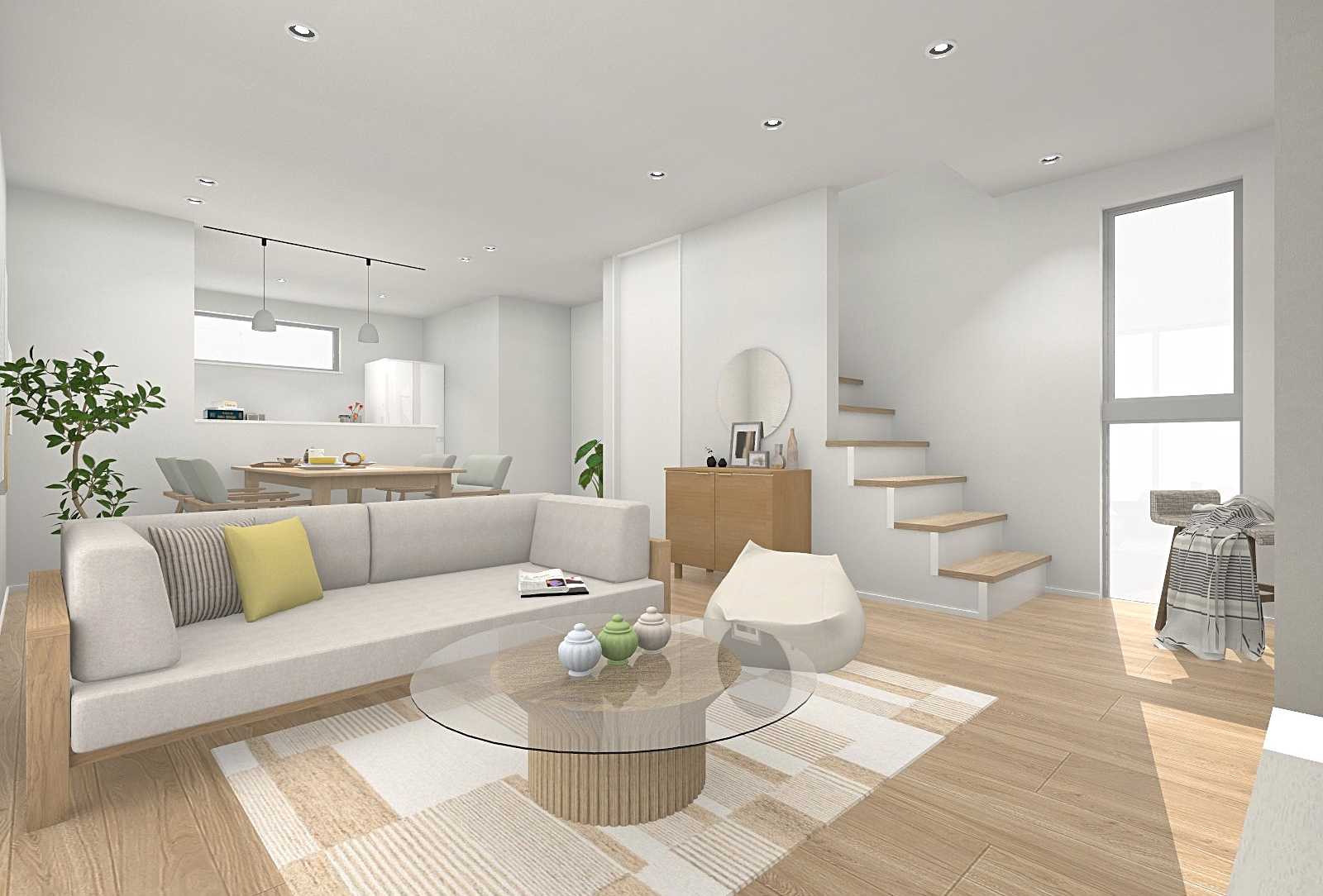 完成イメージパース(イメージにつき実際とは異なります)