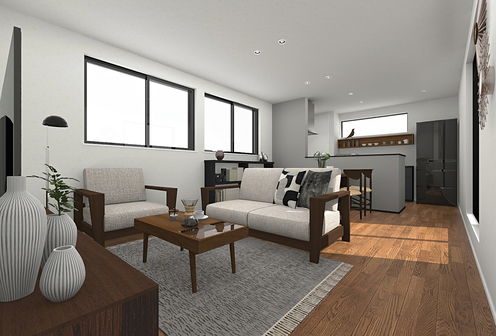 完成イメージパース(イメージにつき実際とは異なります)