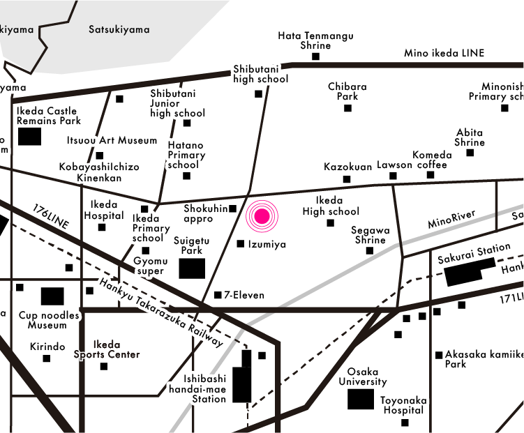 池田市 マップ