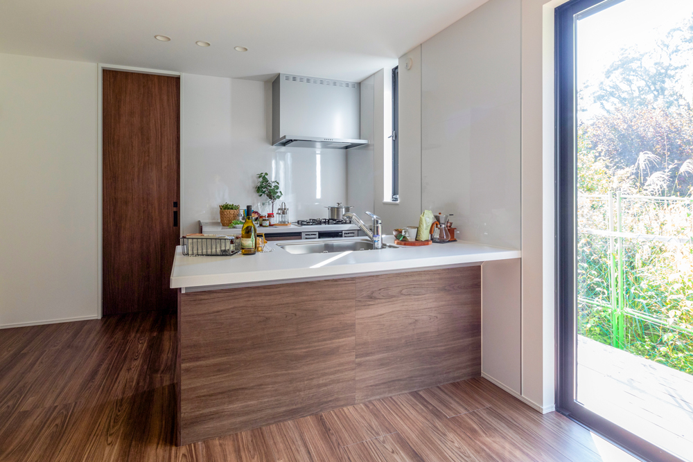 現地写真(2号地 キッチン)