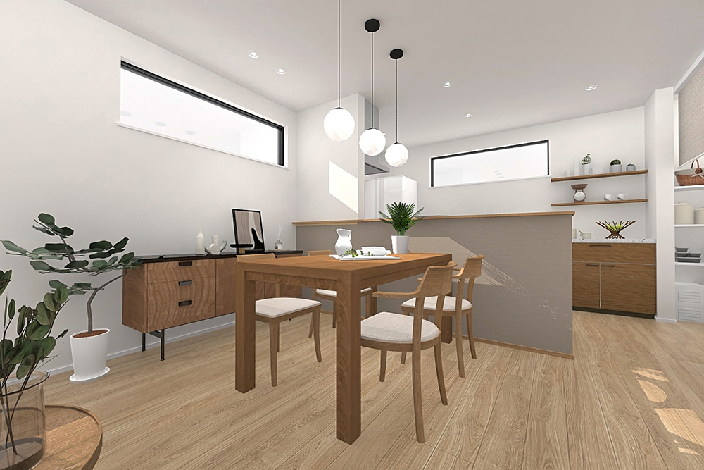 完成イメージパース(イメージにつき実際とは異なります)