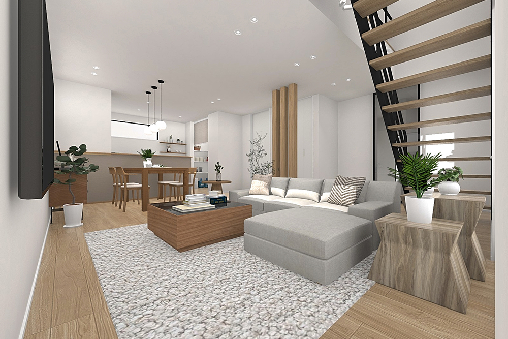 完成イメージパース(イメージにつき実際とは異なります)