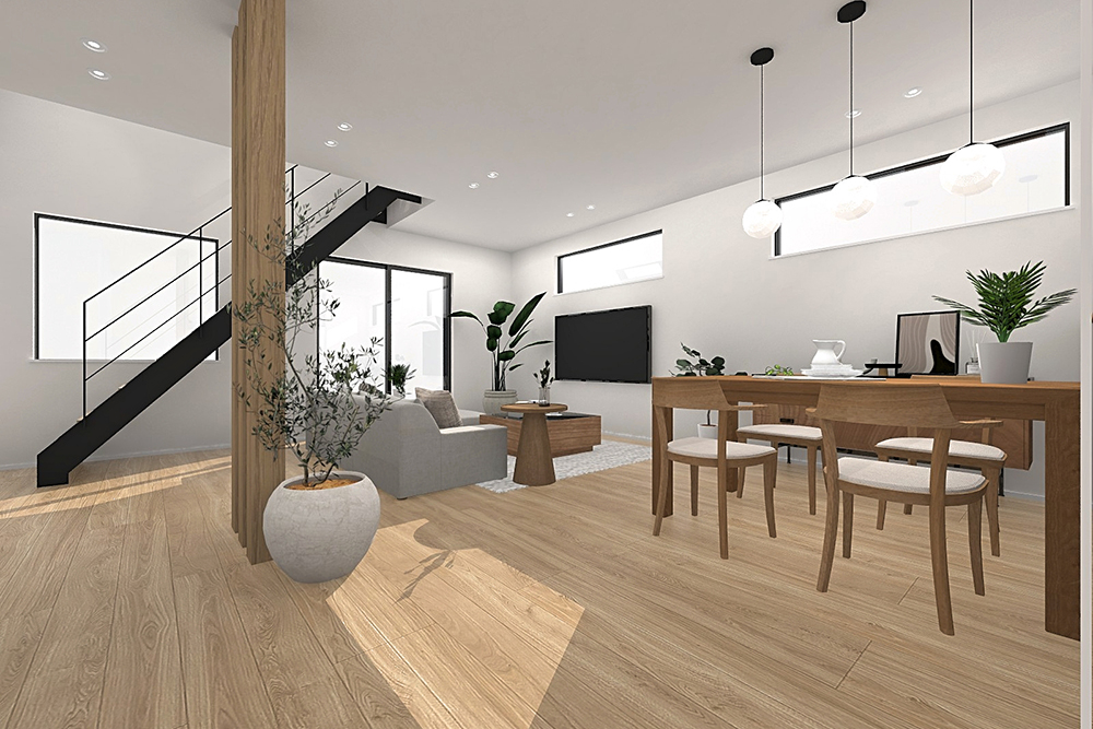 完成イメージパース(イメージにつき実際とは異なります)