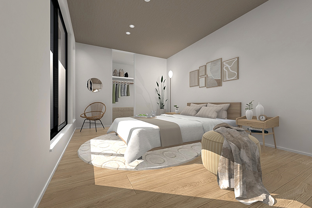 完成イメージパース(イメージにつき実際とは異なります)