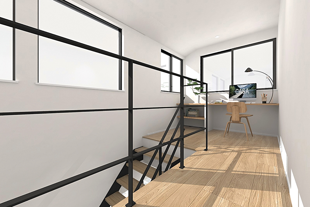 完成イメージパース(イメージにつき実際とは異なります)