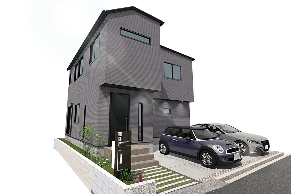 完成イメージパース(イメージにつき実際とは異なります)