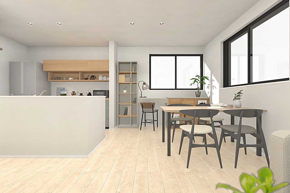 完成イメージパース(イメージにつき実際とは異なります)