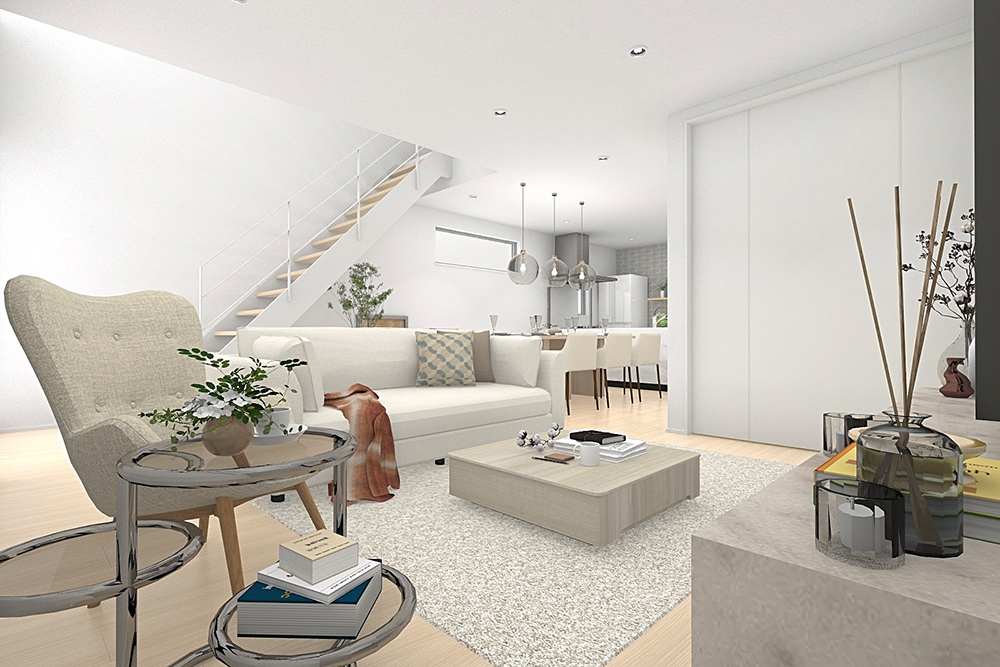 完成イメージパース(イメージにつき実際とは異なります)