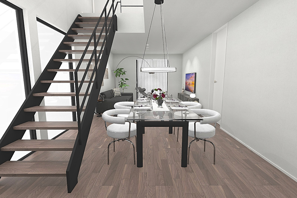 完成イメージパース(イメージにつき実際とは異なります)