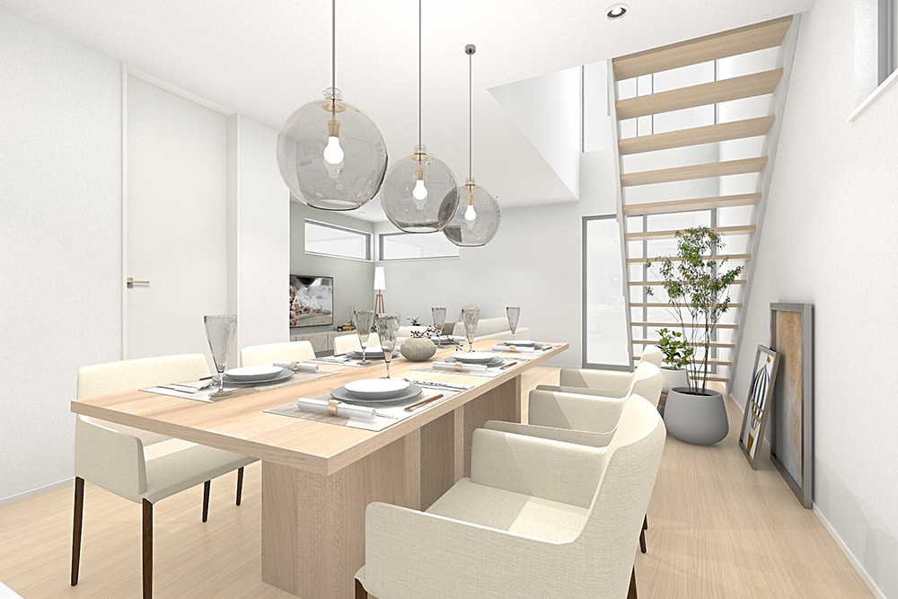 完成イメージパース(イメージにつき実際とは異なります)