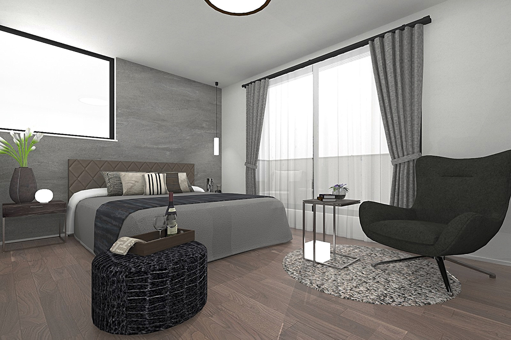 完成イメージパース(イメージにつき実際とは異なります)