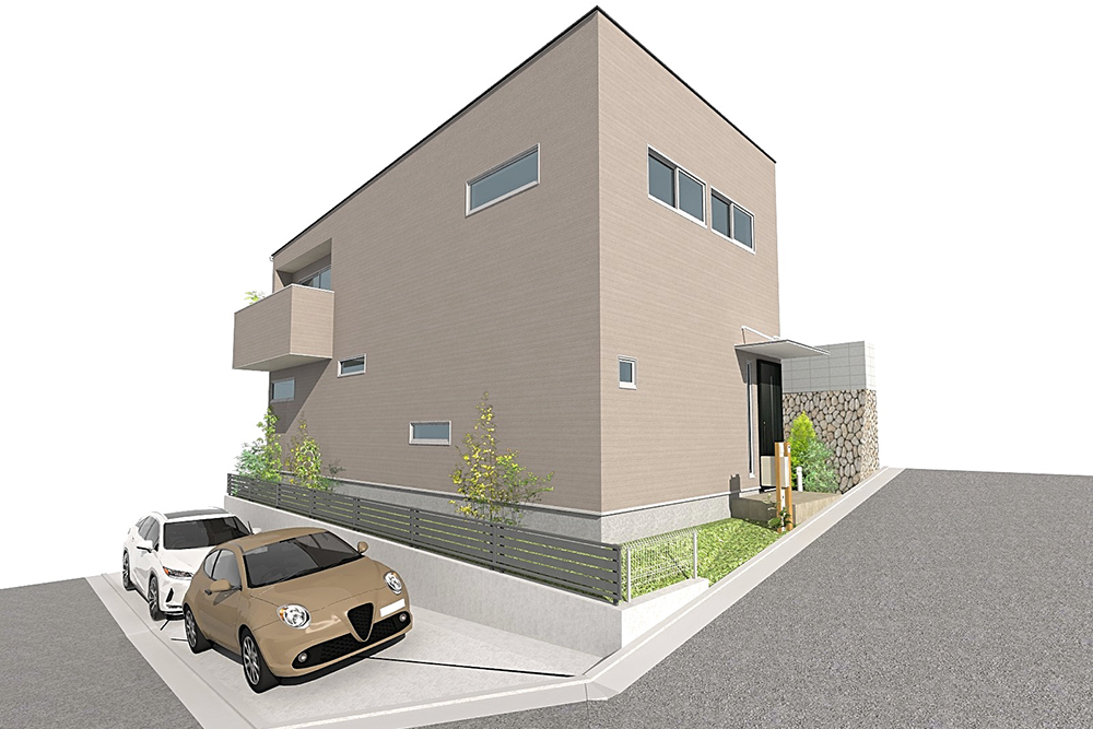 完成イメージパース(イメージにつき実際とは異なります)