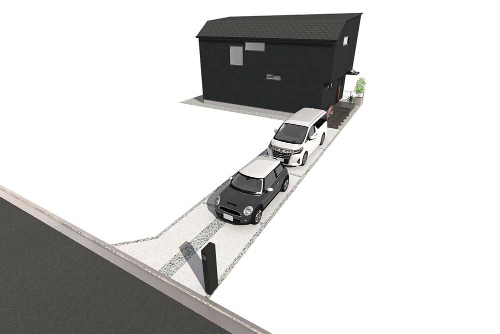 完成イメージパース(イメージにつき実際とは異なります)