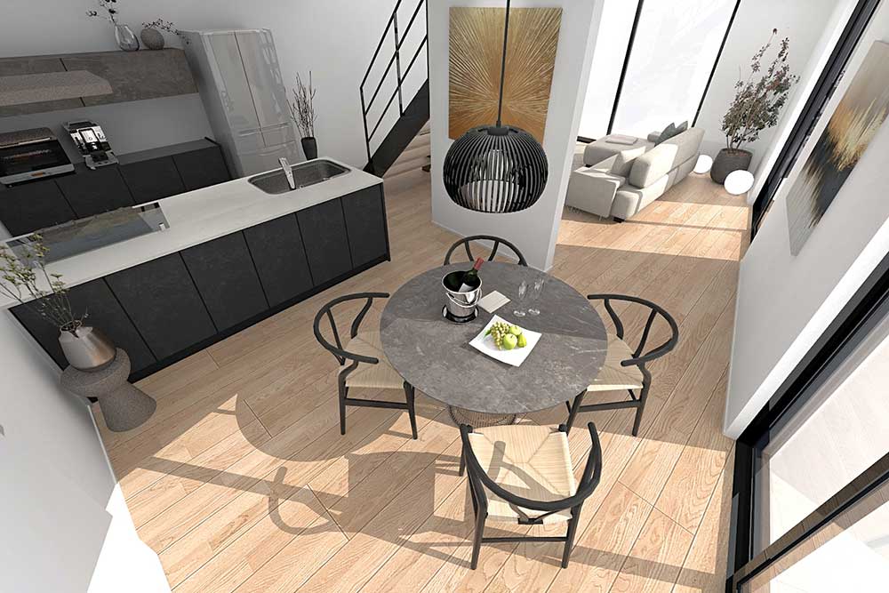 完成イメージパース(イメージにつき実際とは異なります)