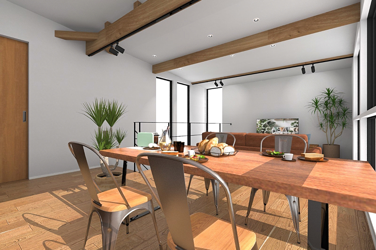 完成イメージパース(イメージにつき実際とは異なります)