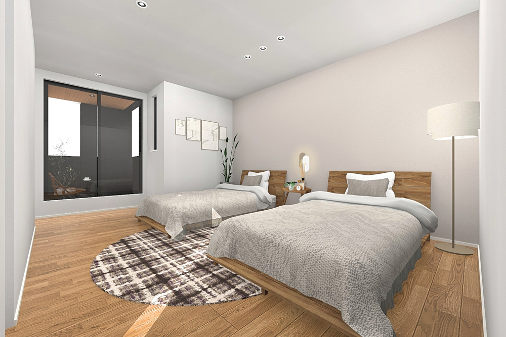 完成イメージパース(イメージにつき実際とは異なります)