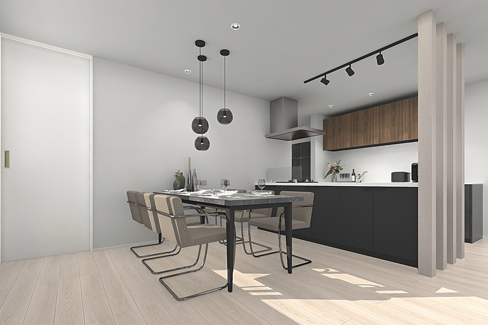 完成イメージパース(イメージにつき実際とは異なります)