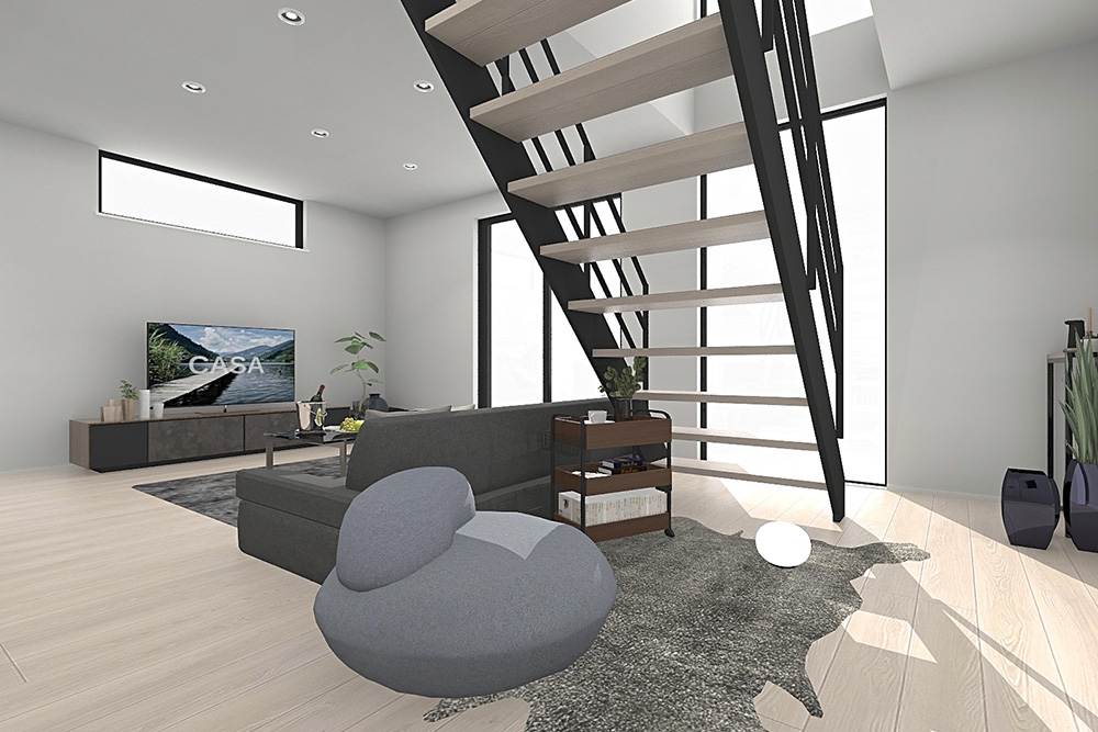 完成イメージパース(イメージにつき実際とは異なります)