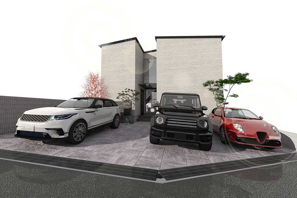 完成イメージパース(イメージにつき実際とは異なります)