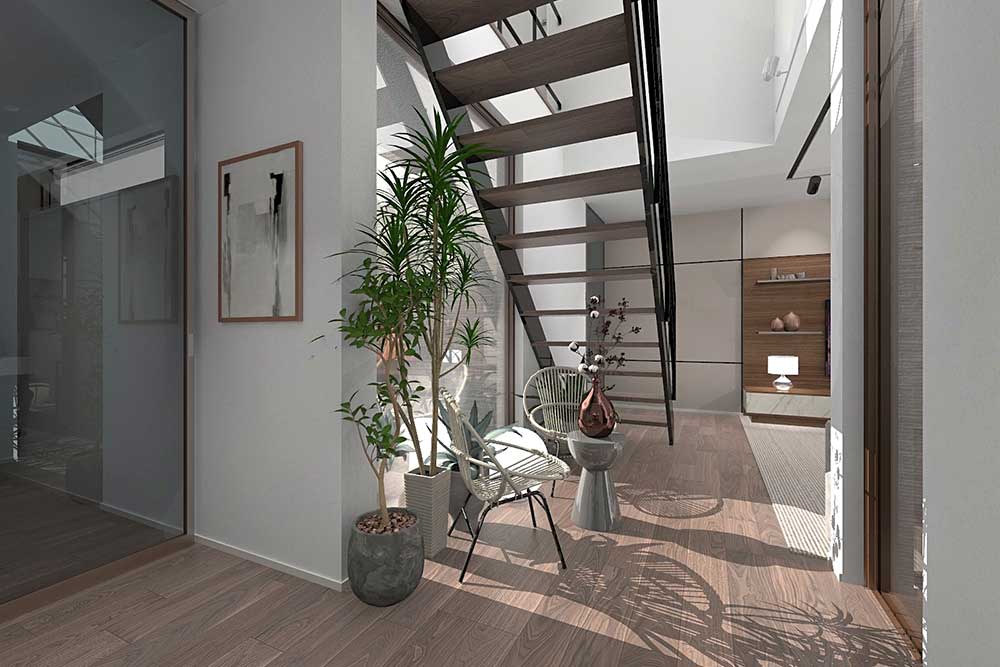 完成イメージパース(イメージにつき実際とは異なります)