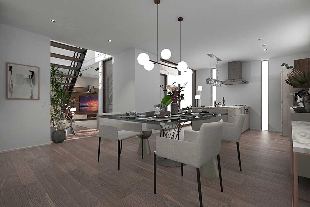 完成イメージパース(イメージにつき実際とは異なります)