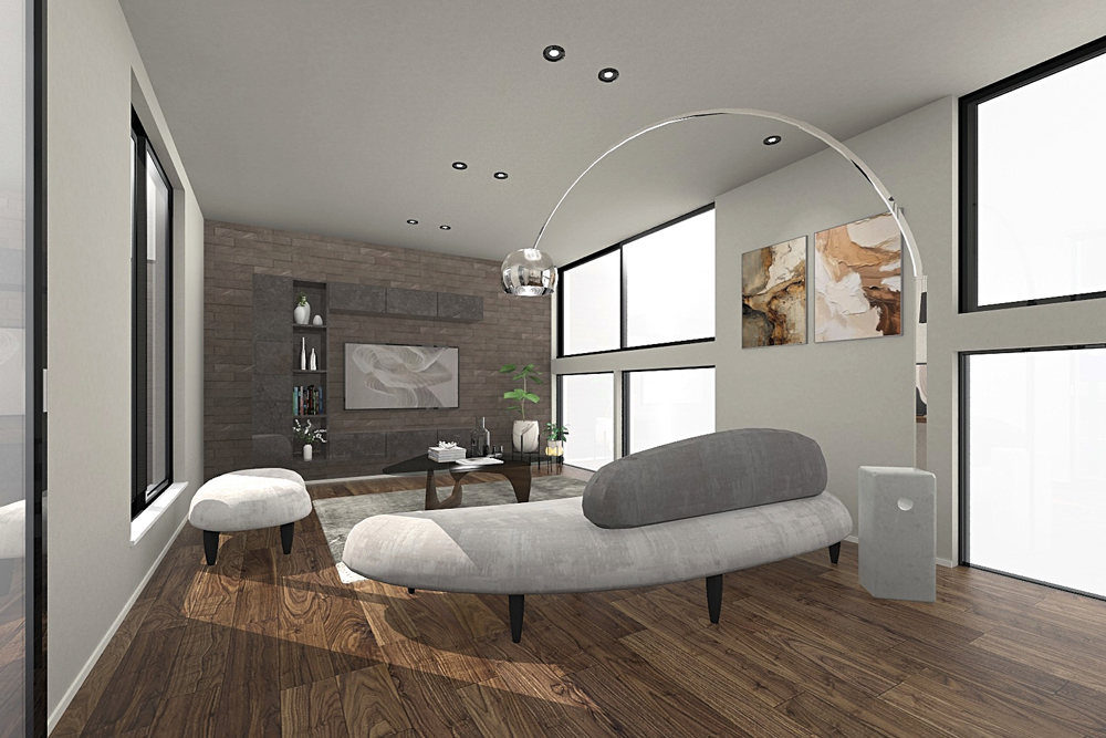 完成イメージパース(イメージにつき実際とは異なります)