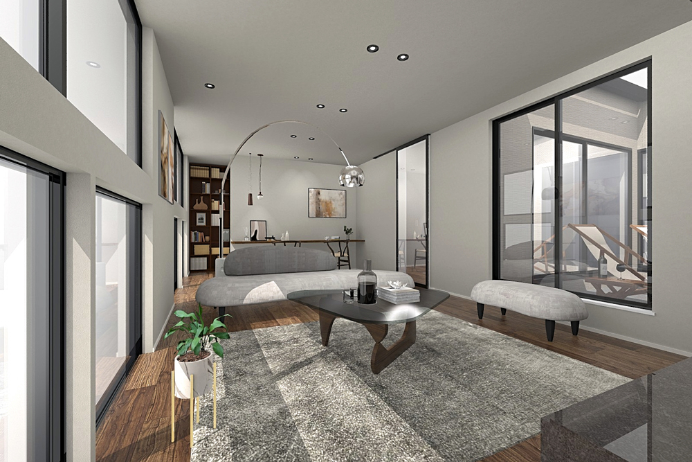 完成イメージパース(イメージにつき実際とは異なります)