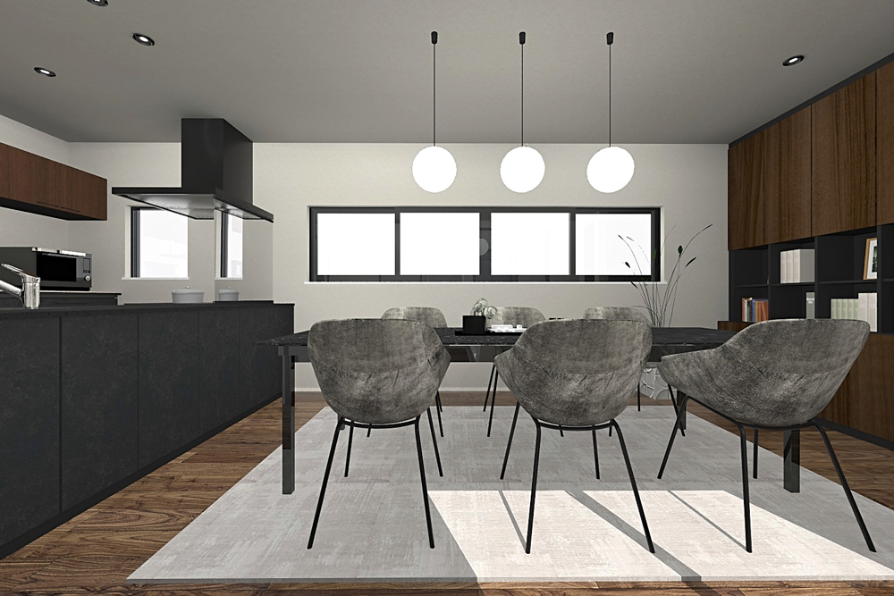 完成イメージパース(イメージにつき実際とは異なります)