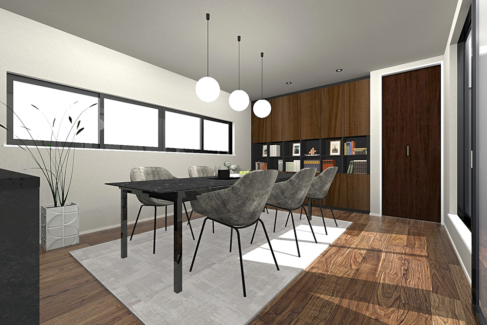 完成イメージパース(イメージにつき実際とは異なります)