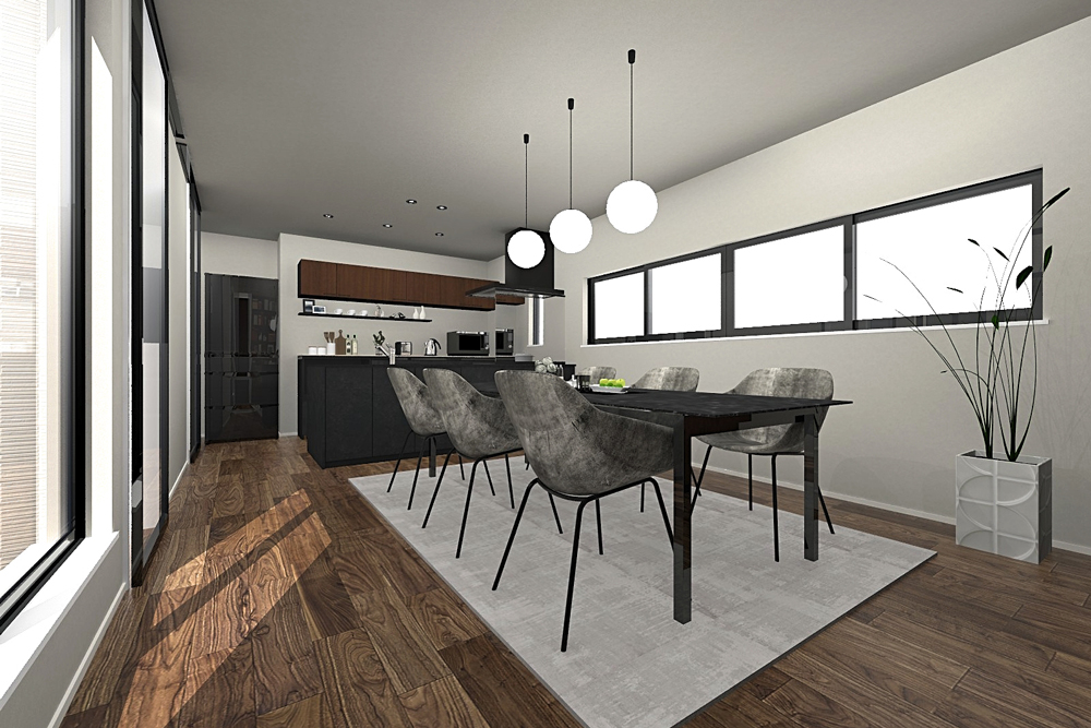 完成イメージパース(イメージにつき実際とは異なります)